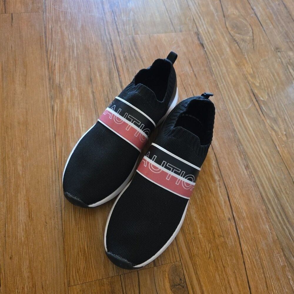 Nautica Ladies Jogger Pull-On Slip-On Sneakers 8.5